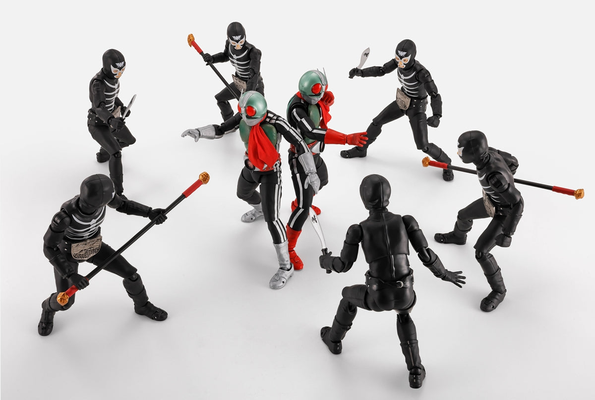S.H.Figuarts Shocker Combatman Evil Showa Kaijin Edition