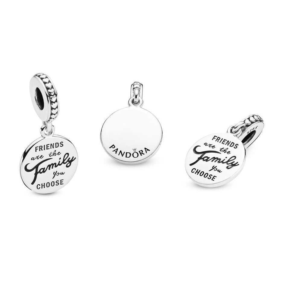 Pandora Friends Are Family Dangle Charm
