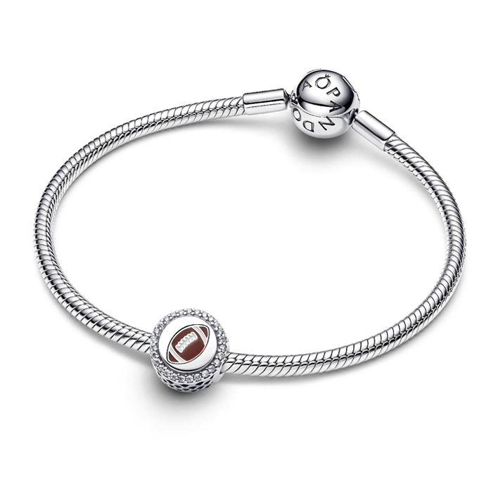 Pandora Engravable Football Charm