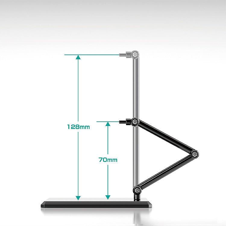 The Simple Stand x3 Black (for Figures & Models)