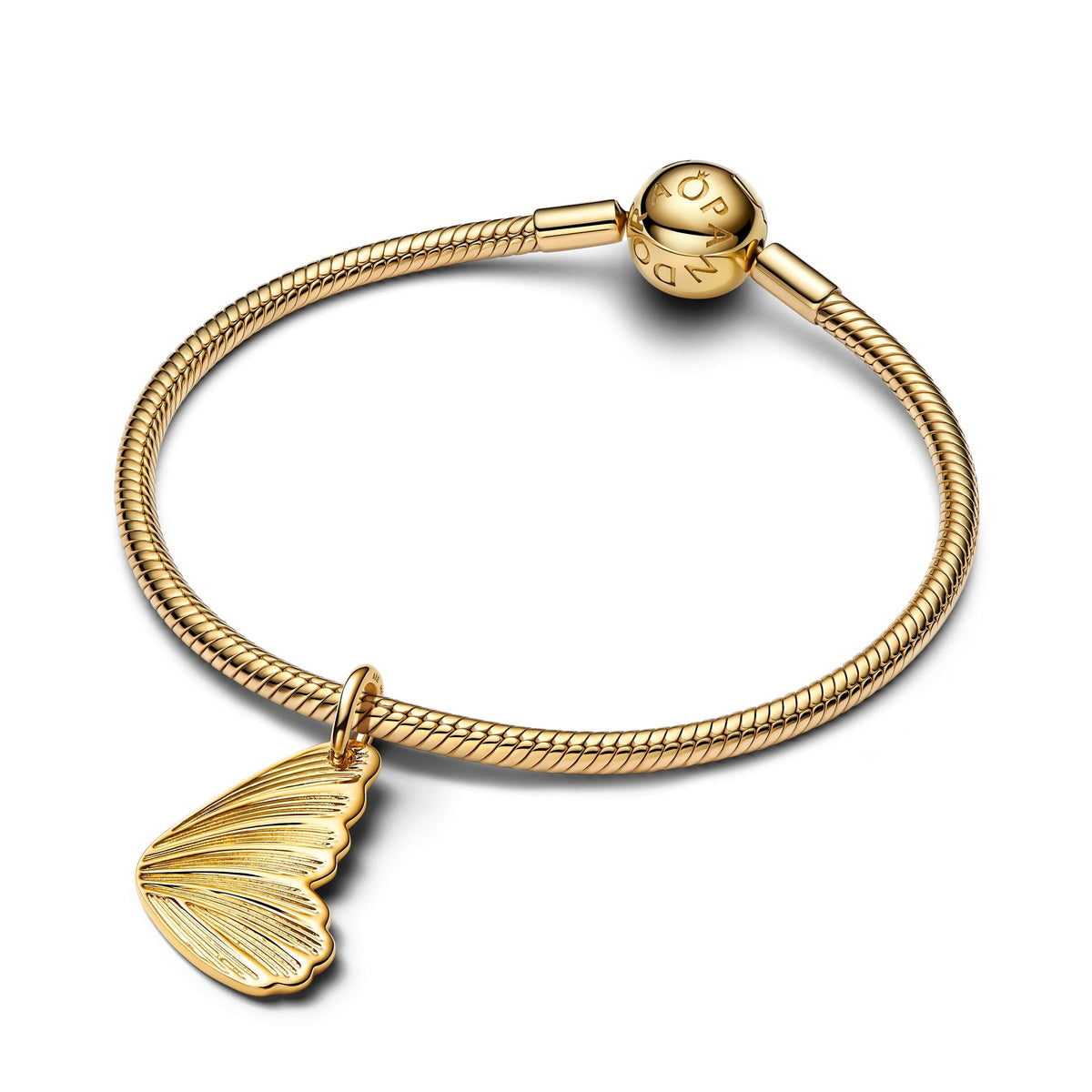 Pandora Engravable Butterfly Wing Tag Pendant