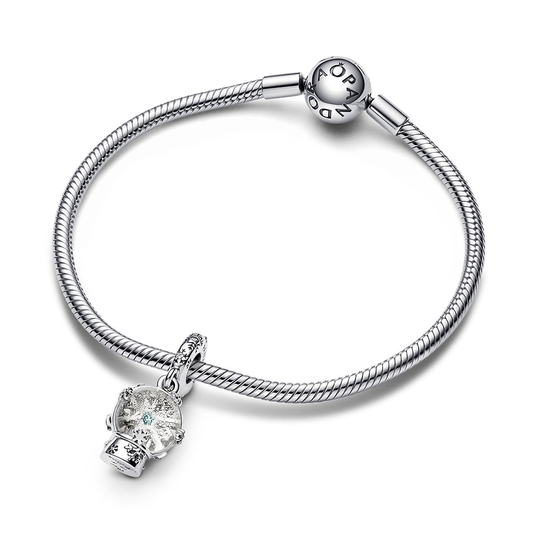 Pandora Snowflake Snowglobe Dangle Charm