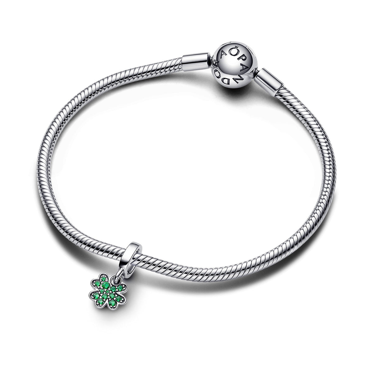 Four Leaf Clover / Shamrock Dangle Charm