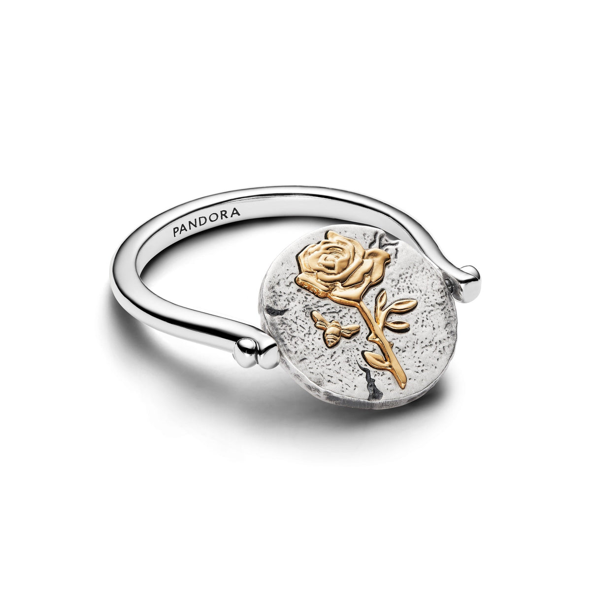 Pandora Rose Reversible Medallion Ring