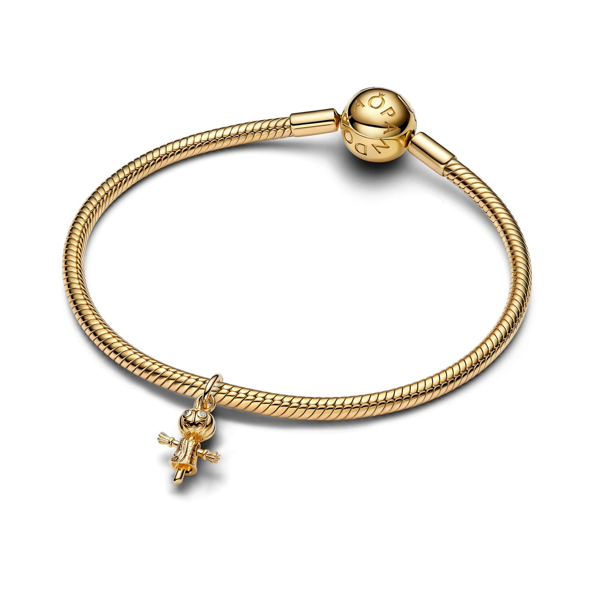 Pandora Pumpkin Scarecrow Dangle Charm