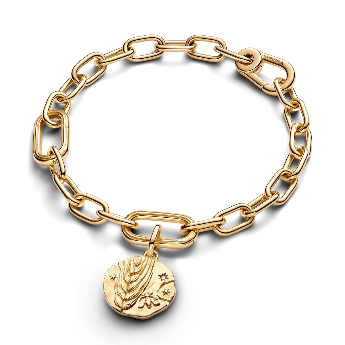 Pandora Wheat Medallion Charm