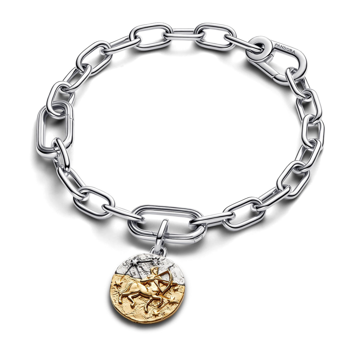 Pandora Sagittarius Zodiac Medallion Charm