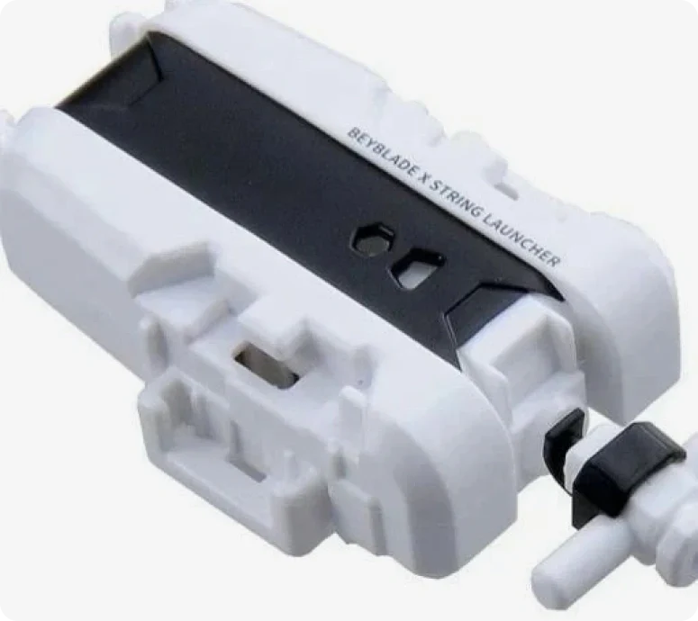 Takara Tomy Beyblade X BX-28 White String Launcher