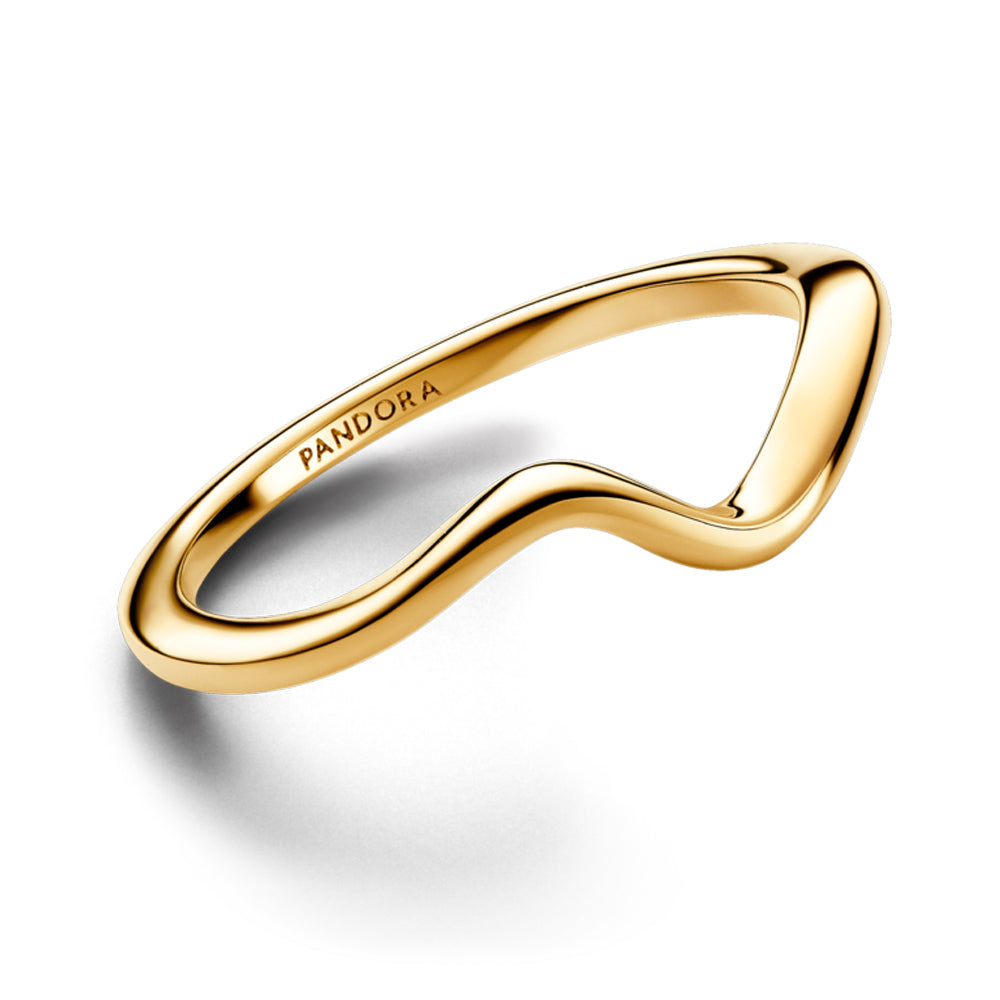 Polished Wave Ring