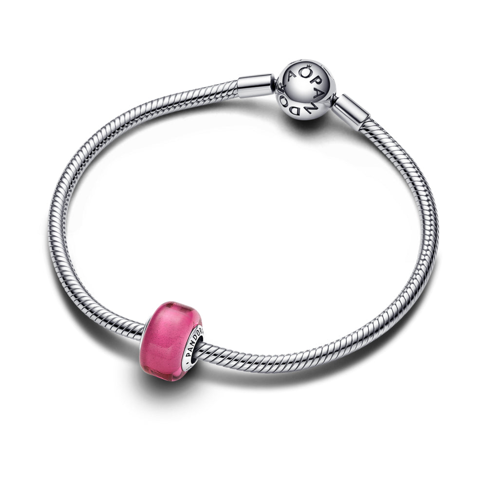 Pink Mini Murano Glass Charm