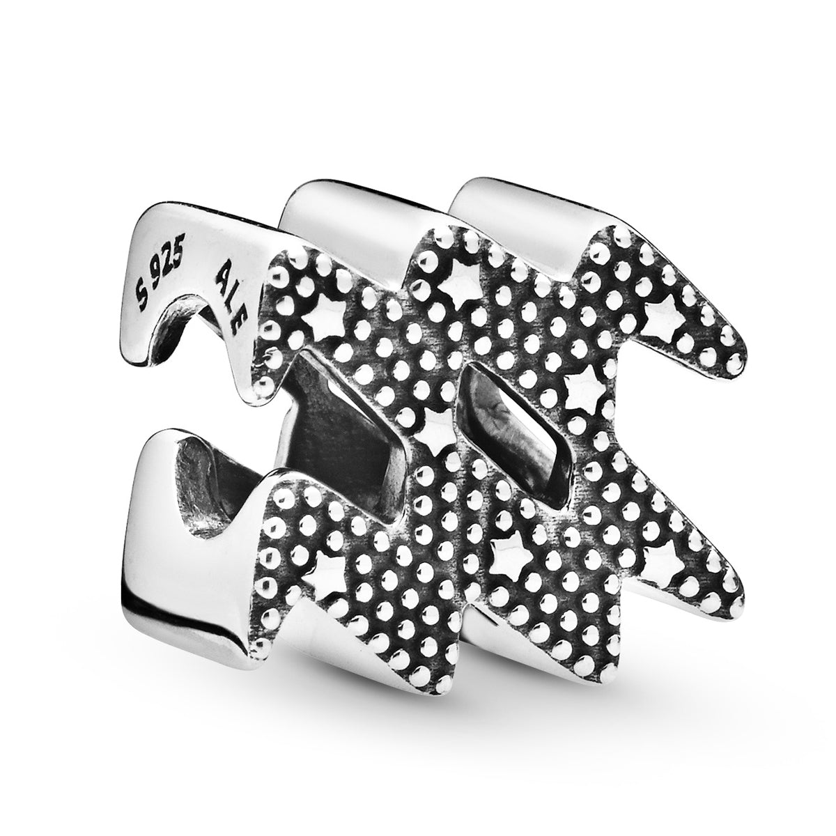 Pandora Sparkling Aquarius Zodiac Charm