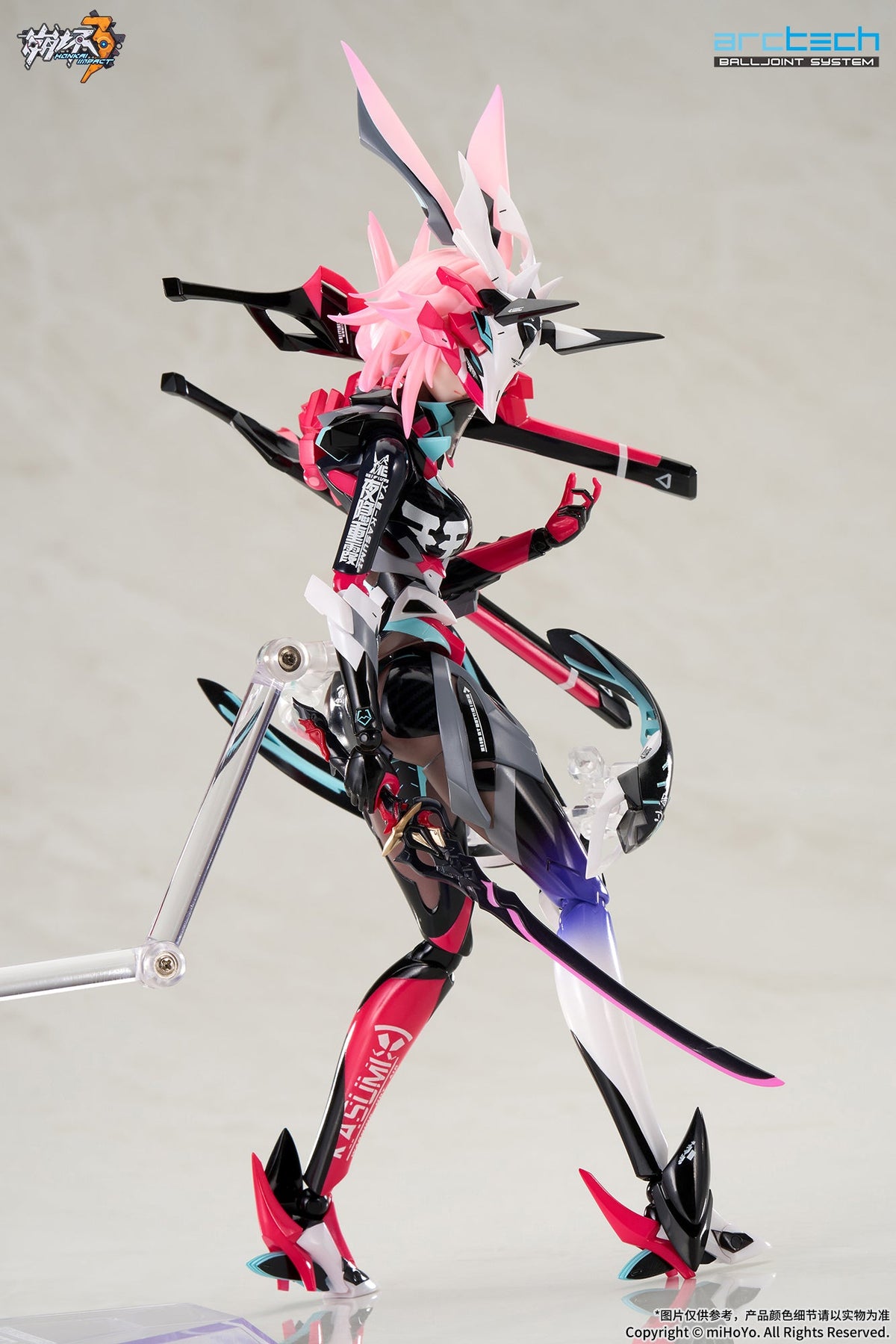ARCTECH Posable Series Sakura Yae Darkbolt Jonin Neon Shade Ver. 1/8 Scale Action Figure