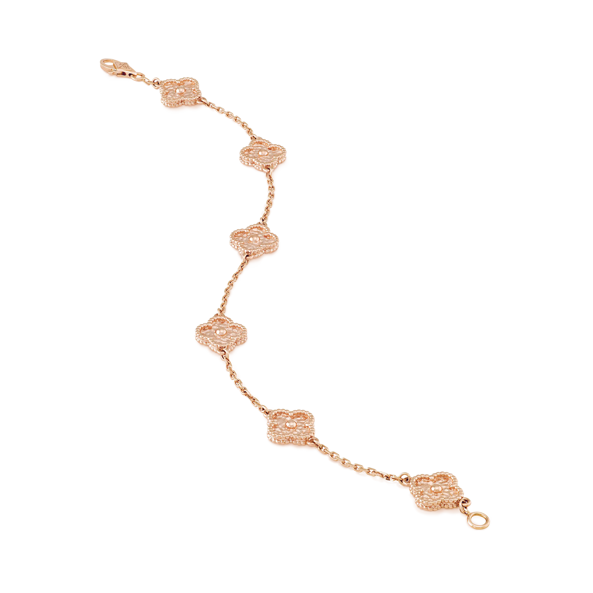 Van Cleef & Arpels Sweet Alhambra Six-Flower Bracelet