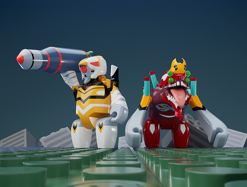 BRICKROID Evangelion Unit 02 Beast Form 2nd Phase (Type 1)