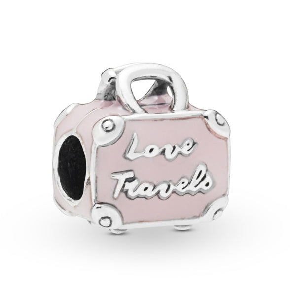 Pandora Pink Travel Bag Charm