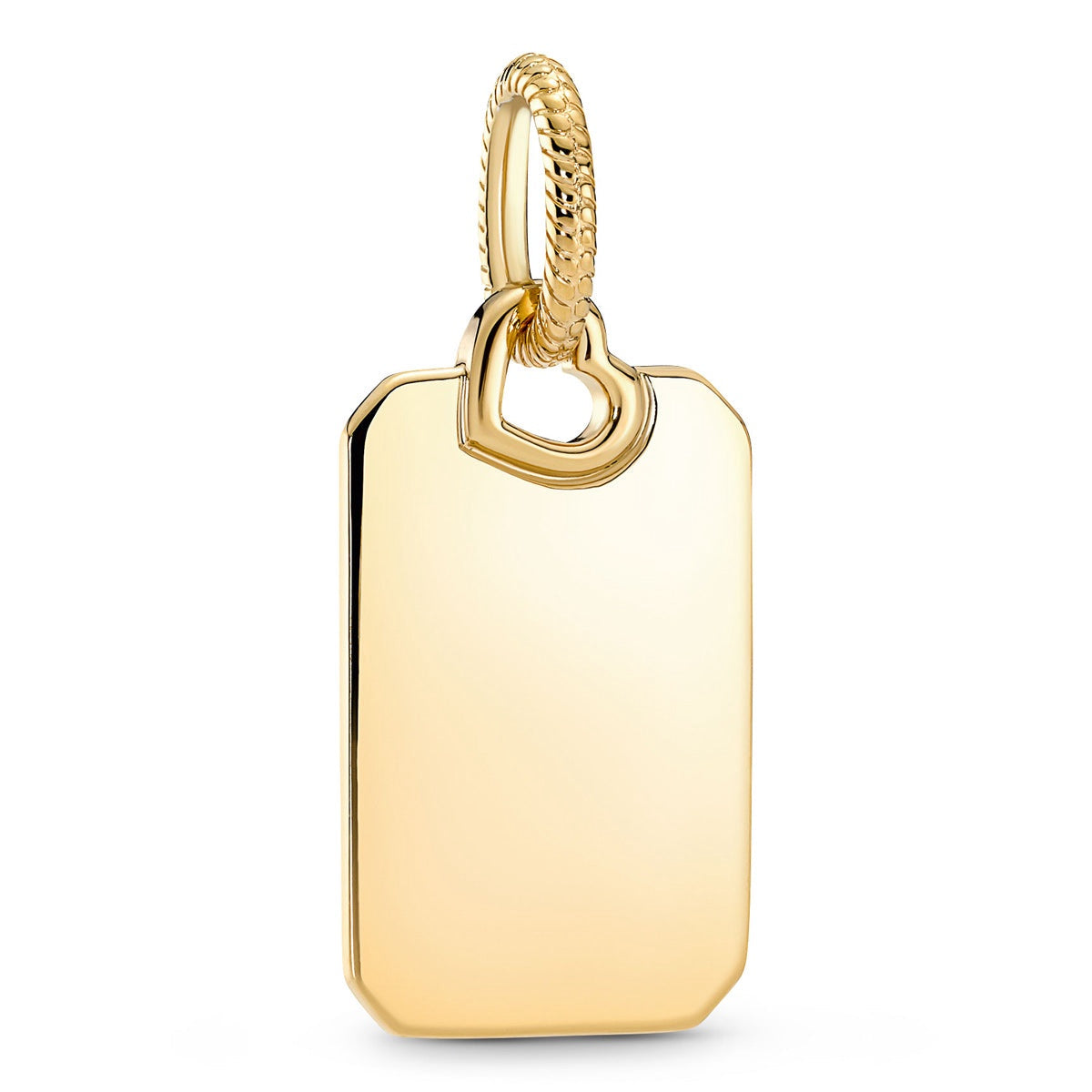 Pandora Engravable Rectangle Tag Pendant