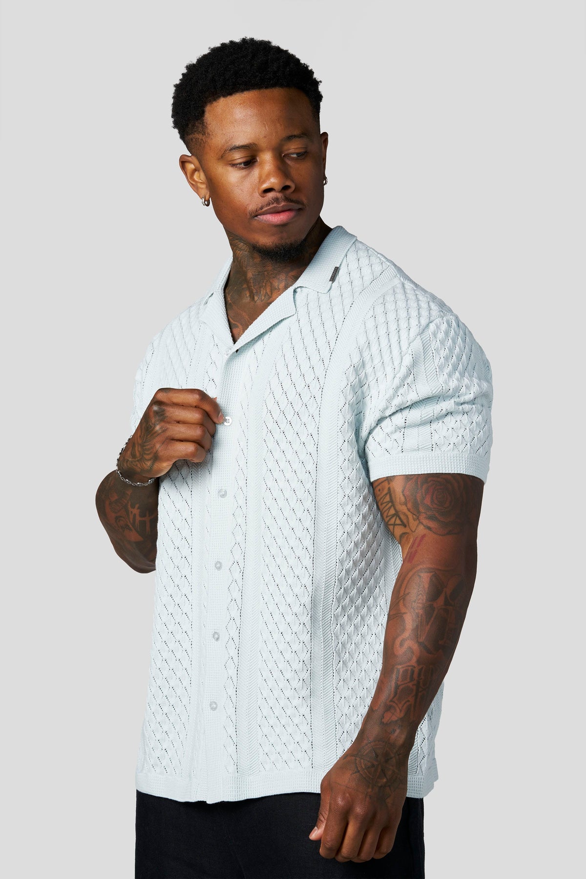 4335 - Monte Carlo Knit Button-Ups