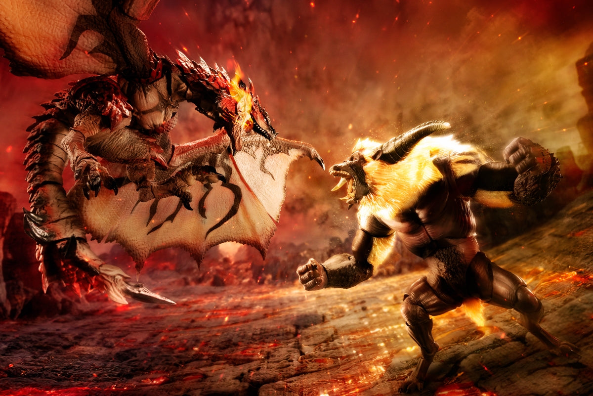 S.H.MonsterArts Furious Rajang