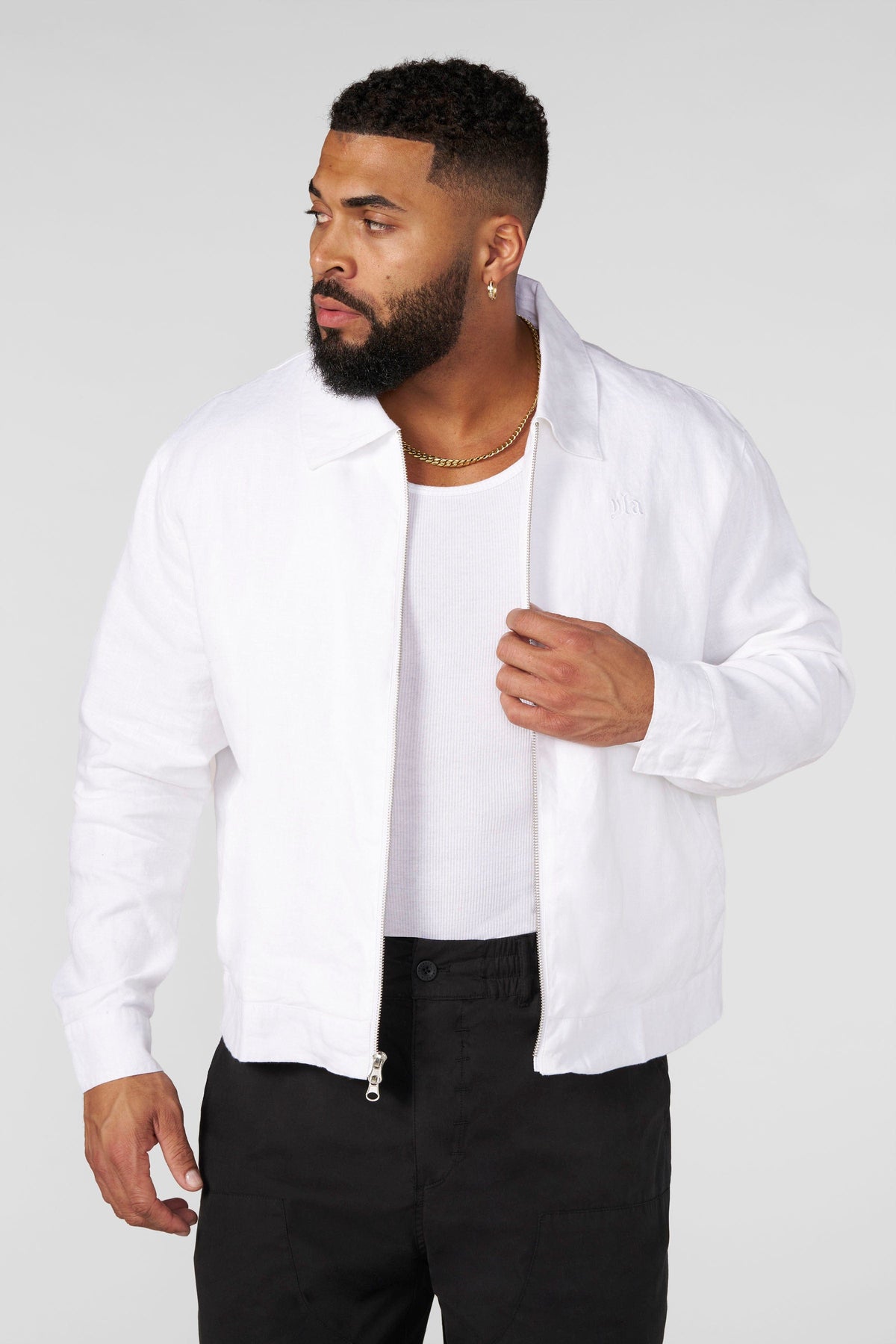 5122 - Oxford Linen jacket