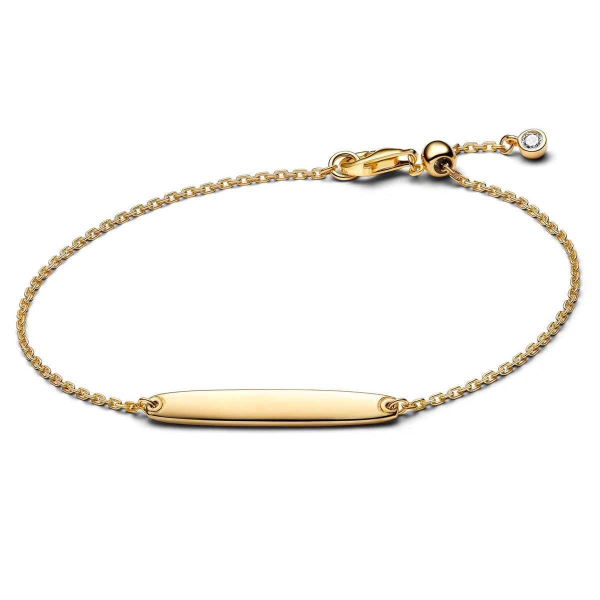 Pandora Engravable Bar Chain Bracelet