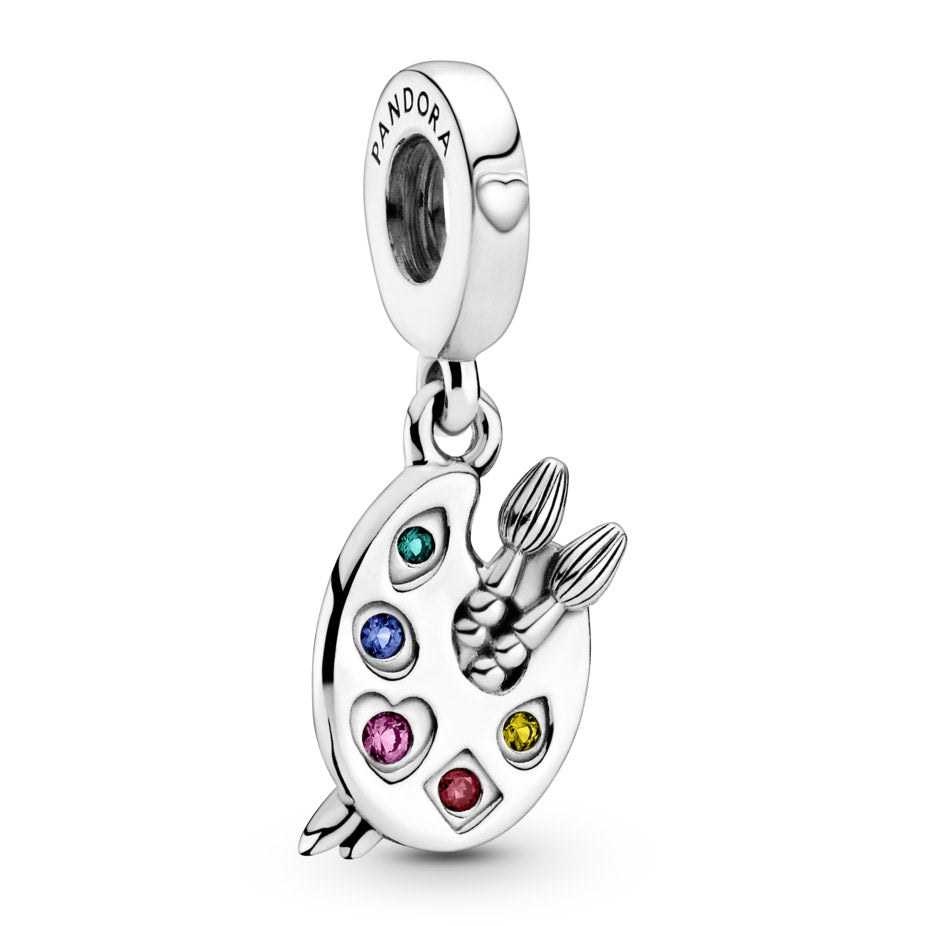 Pandora Artist's Palette Dangle Charm
