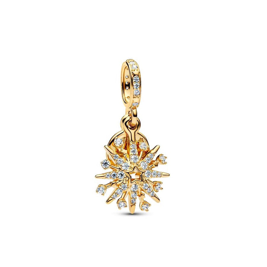 Sparkling Firework Double Dangle Charm