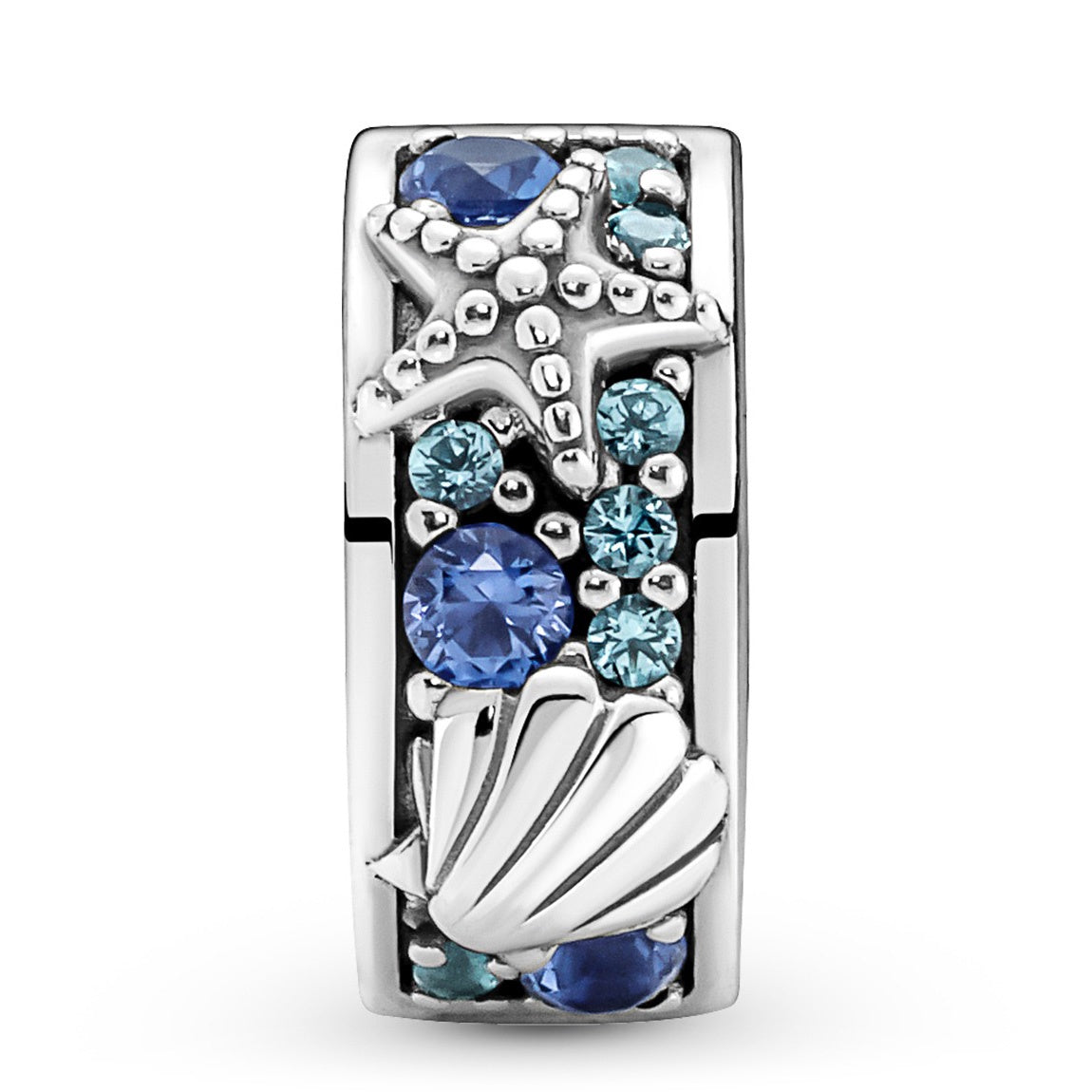 Pandora Tropical Starfish & Shell Clip Charm
