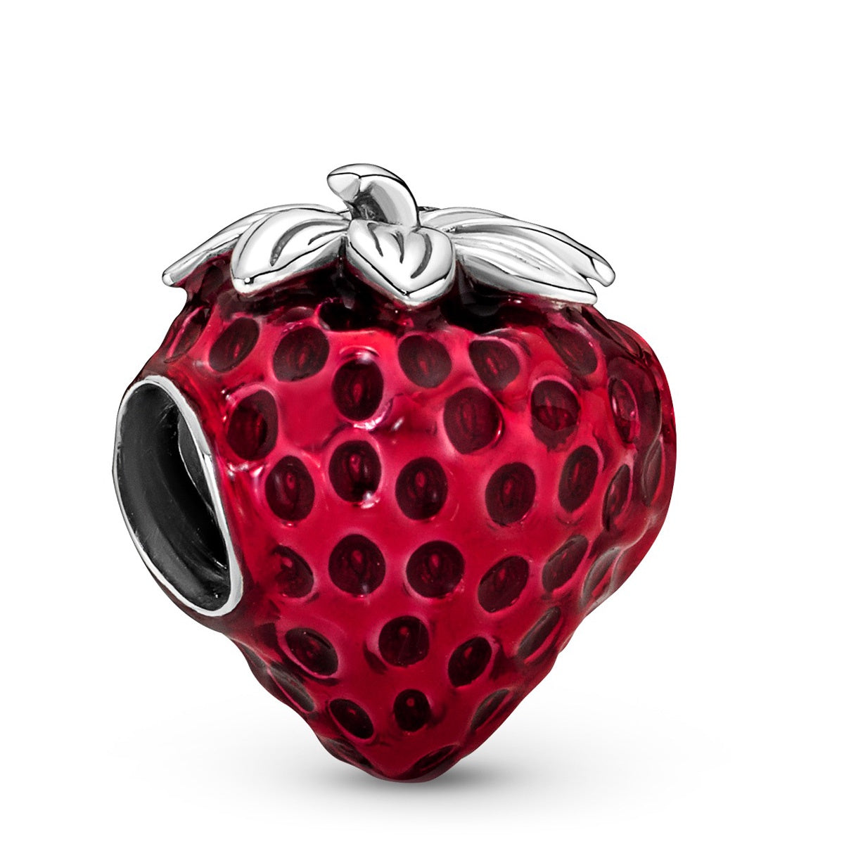 Pandora Seeded Strawberry Fruit Charm