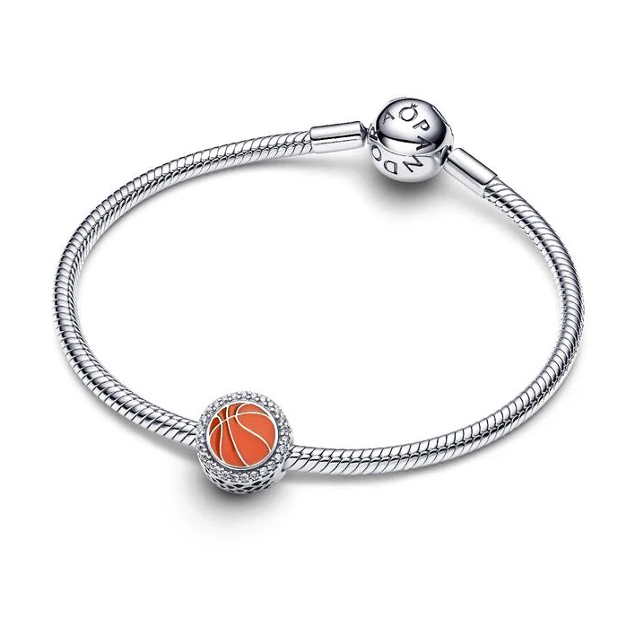 Pandora Engravable Basketball Charm