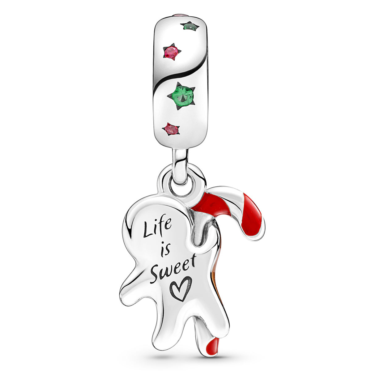 Pandora Gingerbread Man Dangle Charm