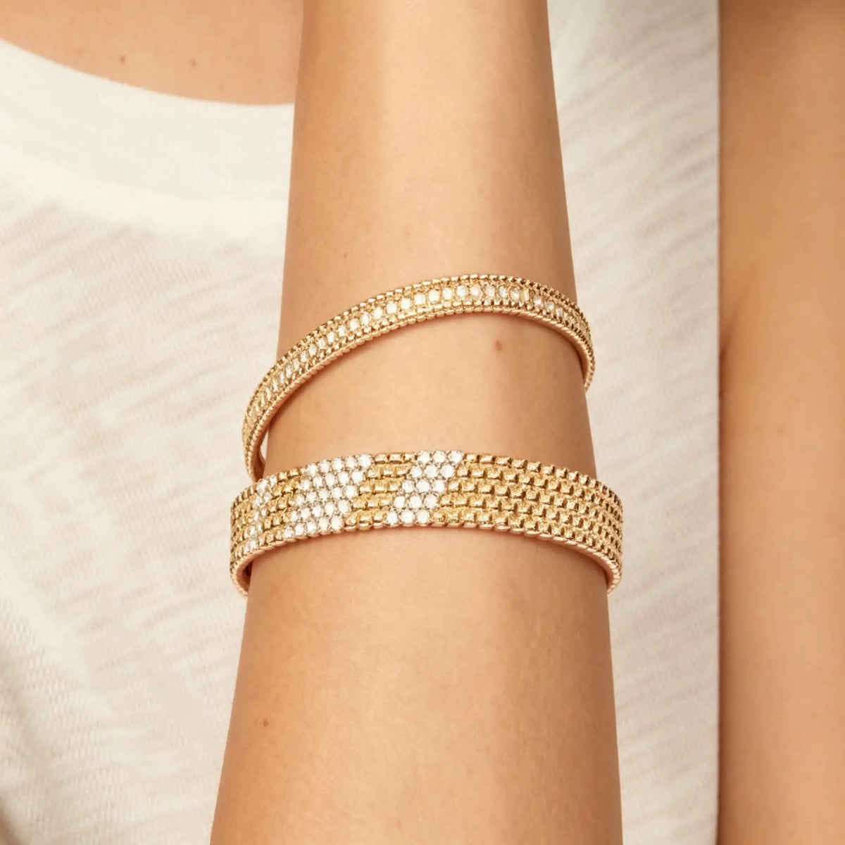 Van Cleef & Arpels Perlée Diamonds bracelet