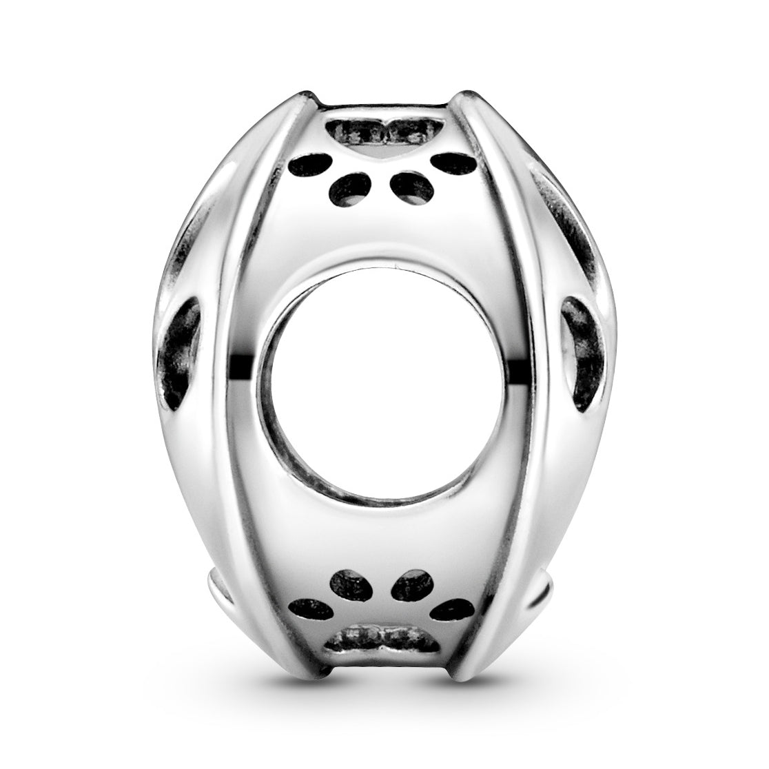 Pandora Openwork Paw Print Charm