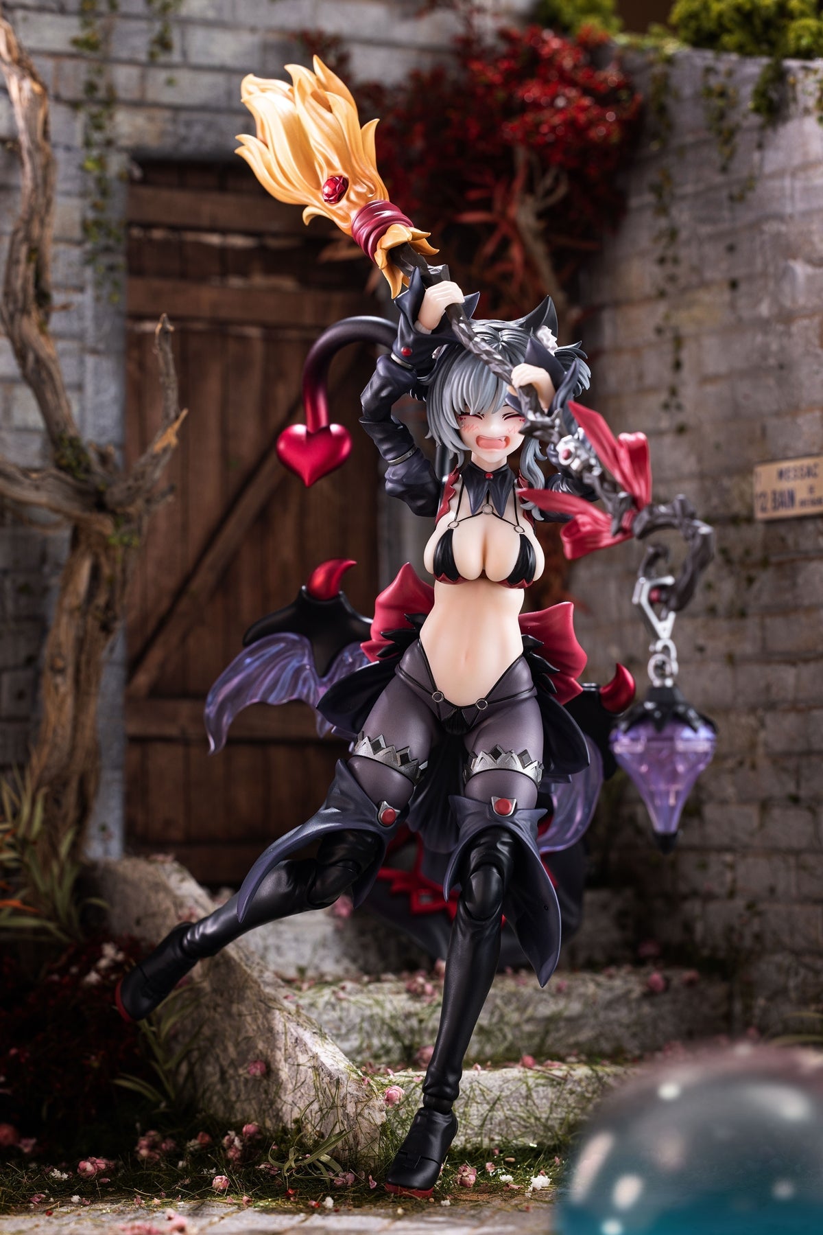The Apprentice Witch Hoshikawa Neco (Black) 1/12 Action Figure