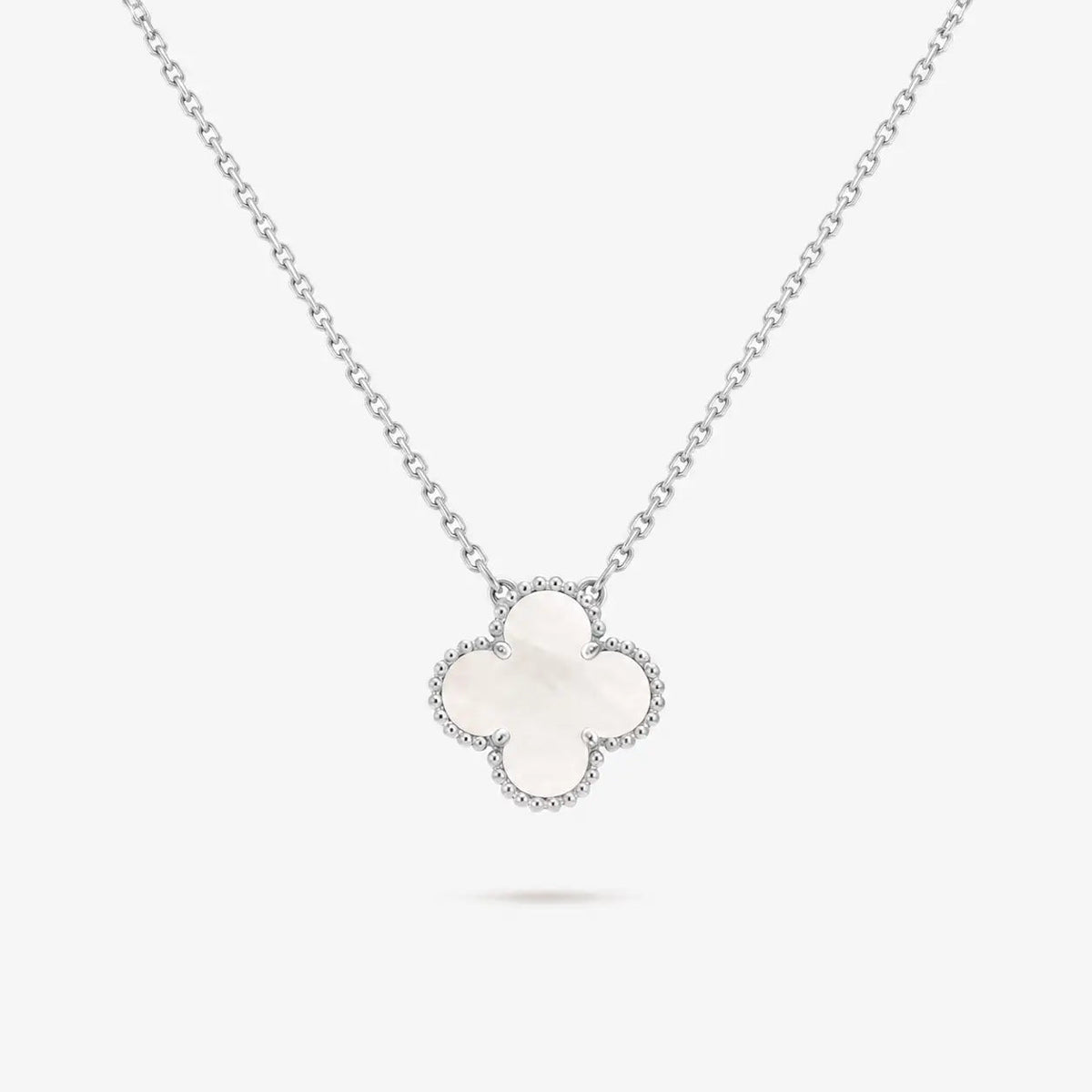 Van Cleef & Arpels Alhambra lucky four-leaf clover necklace