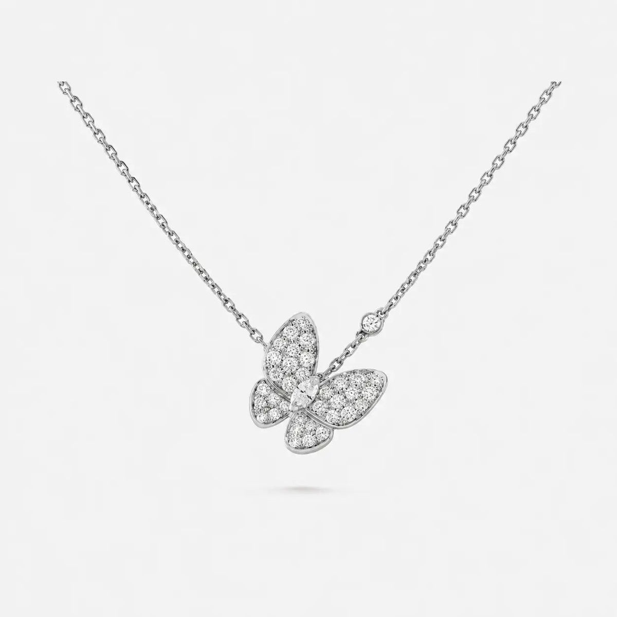 Van Cleef & Arpels Two Butterfly necklace