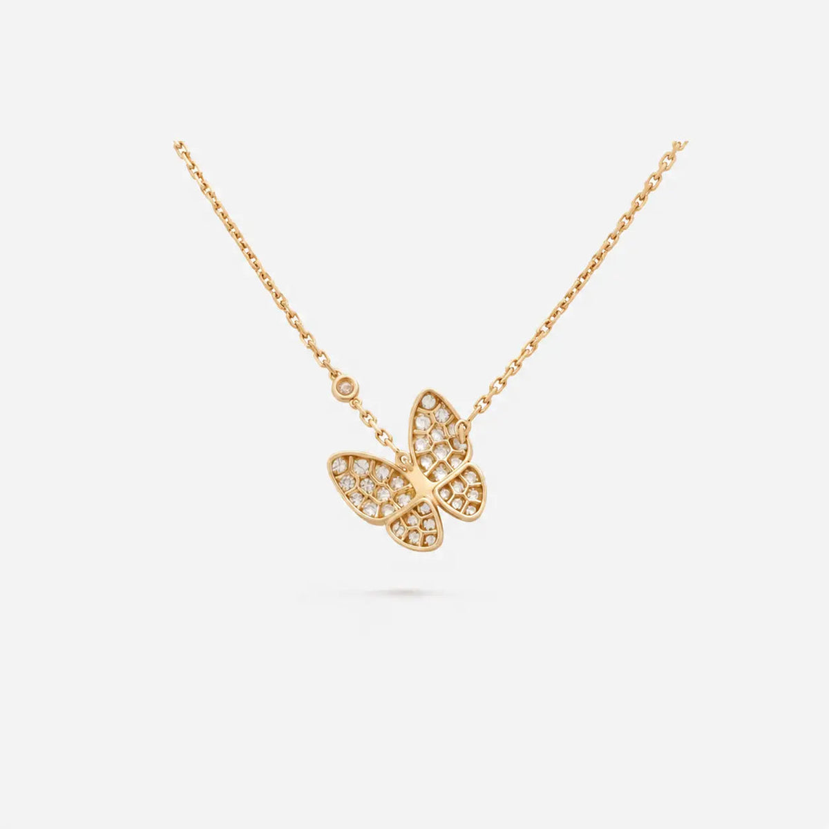 Van Cleef & Arpels Two Butterfly necklace