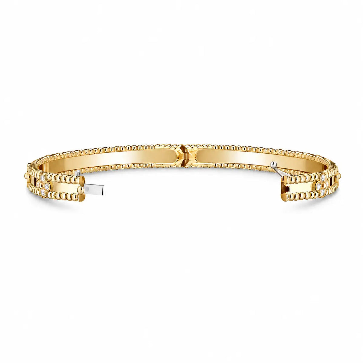 Van Cleef & Arpels Perlée Sweet Clovers diamond bracelet