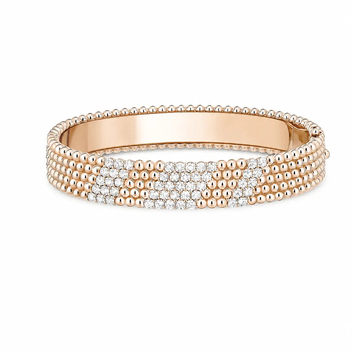 Van Cleef & Arpels Perlée five-row diamond bracelet