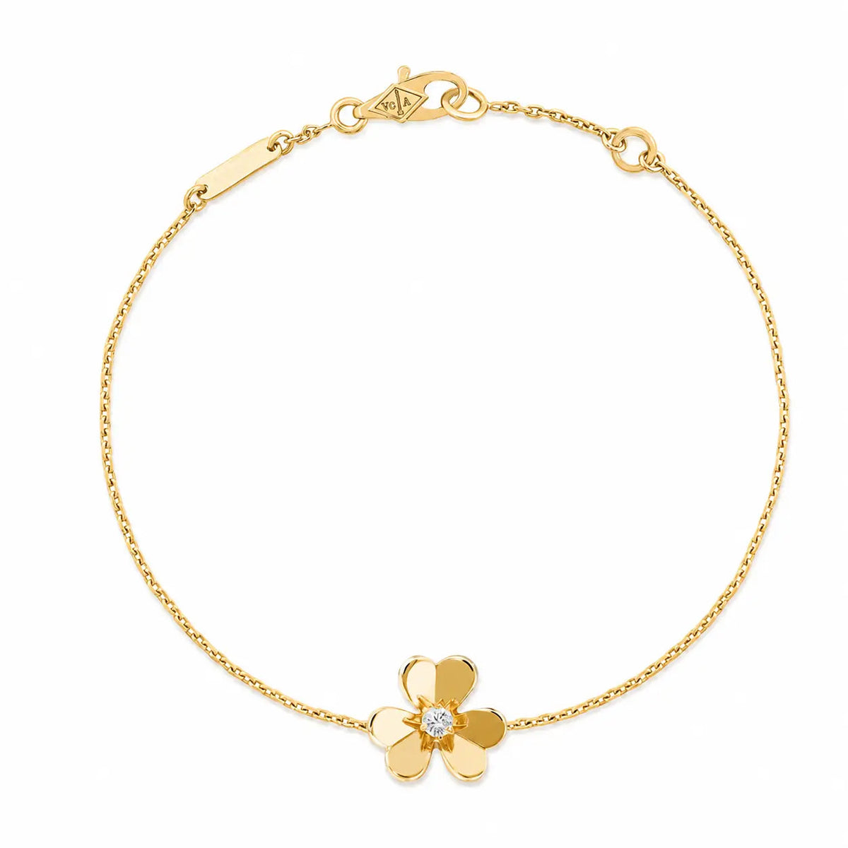 Van Cleef & Arpels Frivole mini flower bracelet