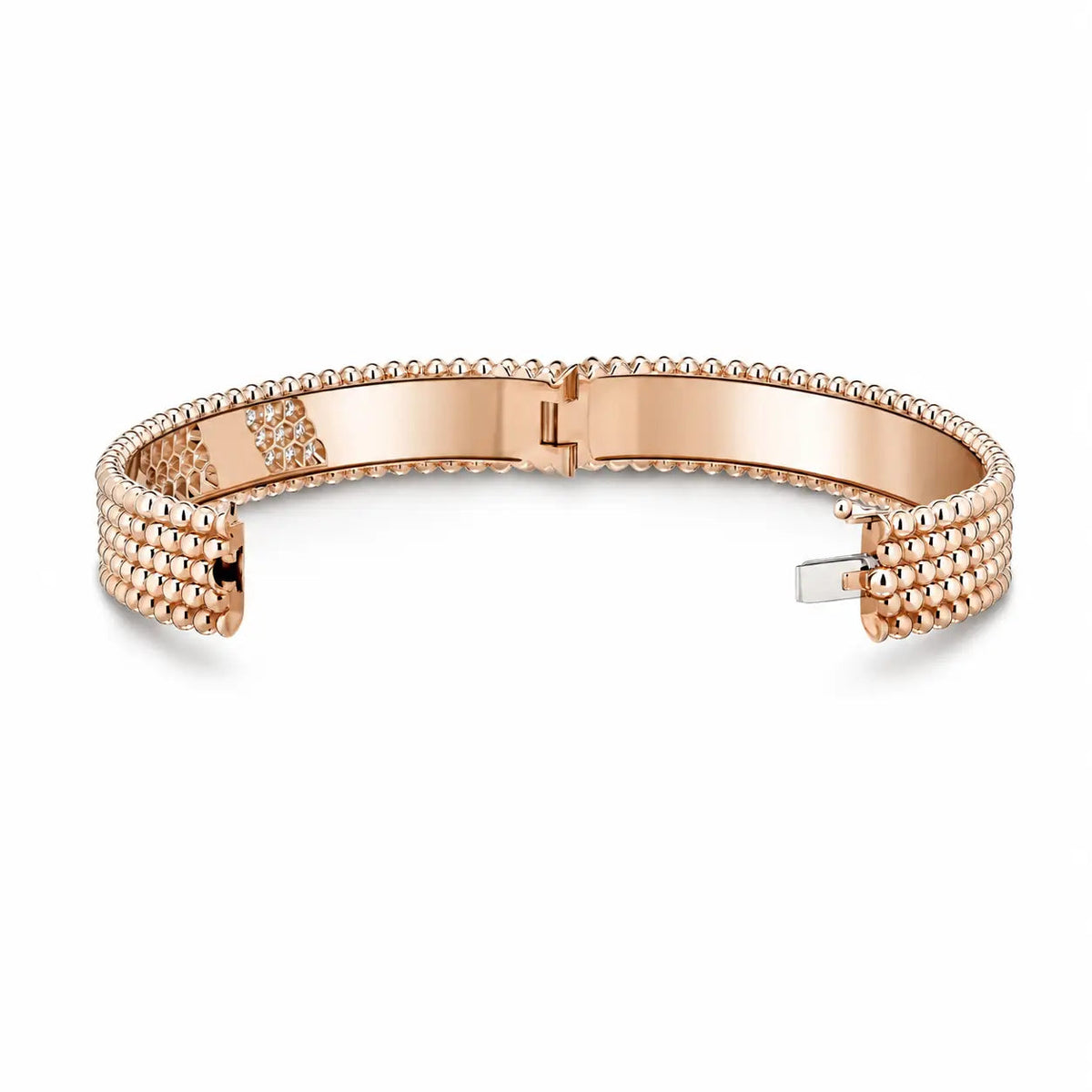 Van Cleef & Arpels Perlée Diamonds collection five-row diamond bracelet