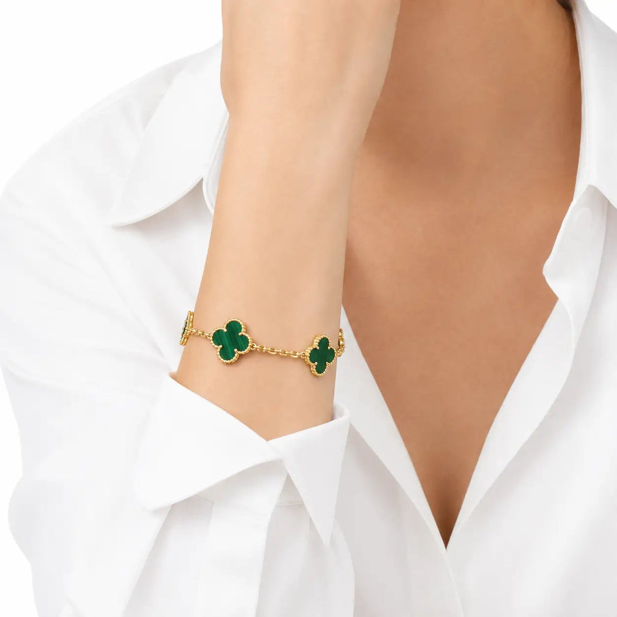 Van Cleef & Arpels Vintage Alhambra five-motif bracelet