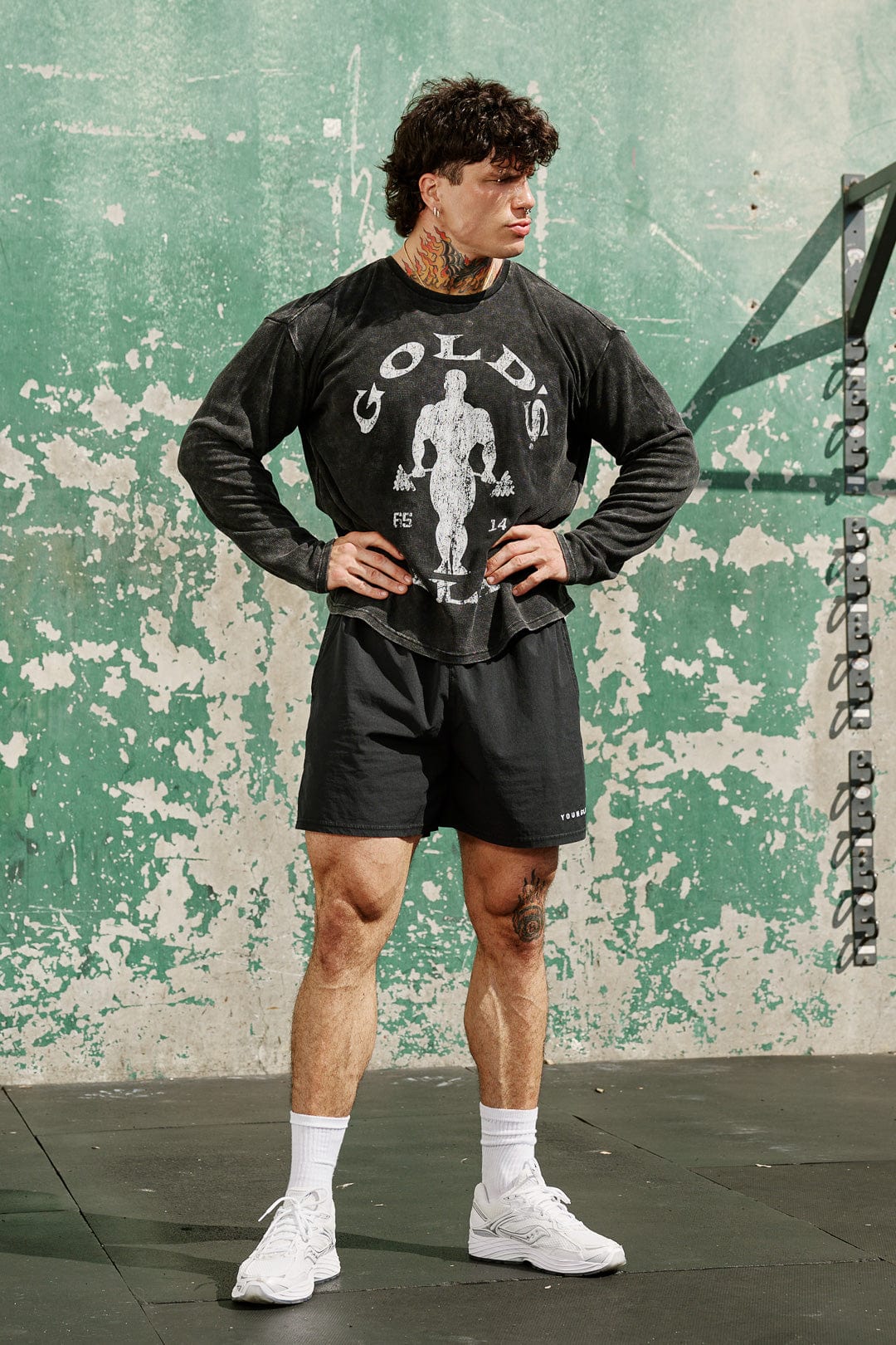 8047 - Gold's Gym Thermal Longsleeves