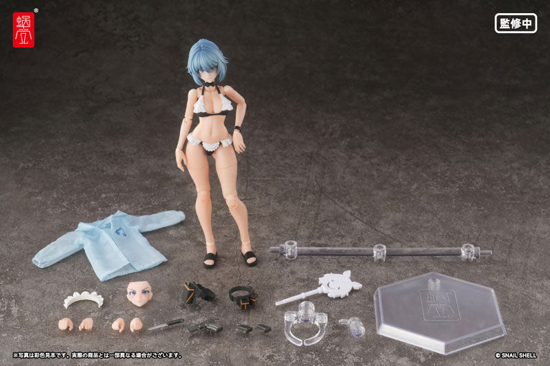 RA-02S Kazune Summer Operation 1/12 Action Figure