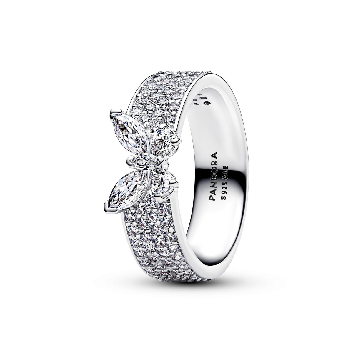 Pandora Sparkling Butterfly Bold Ring