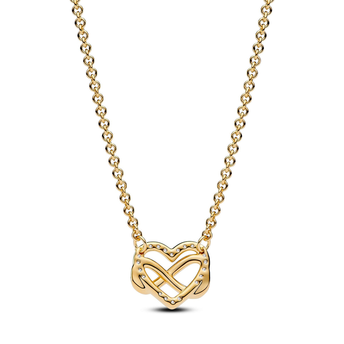 Pandora Sparkling Infinity Heart Collier Necklace