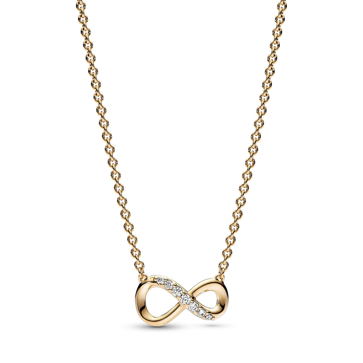 Sparkling Infinity Collier Necklace