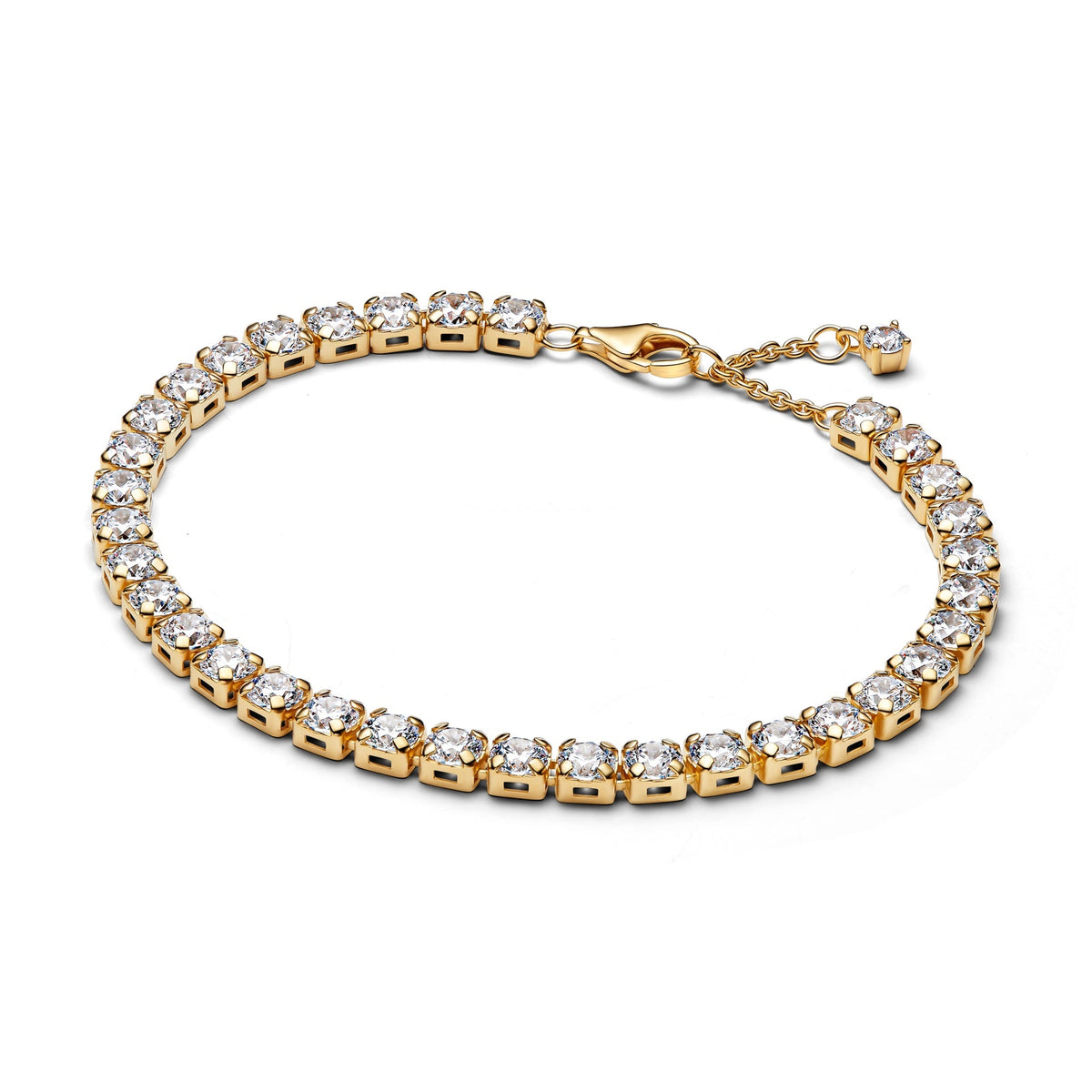 Sparkling Bold Tennis Bracelet