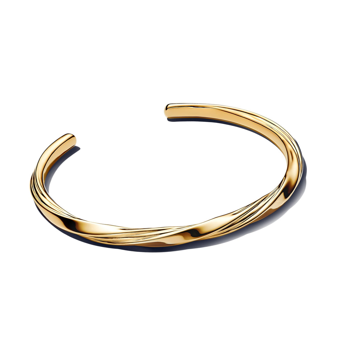 Pandora Twisted Open Bangle