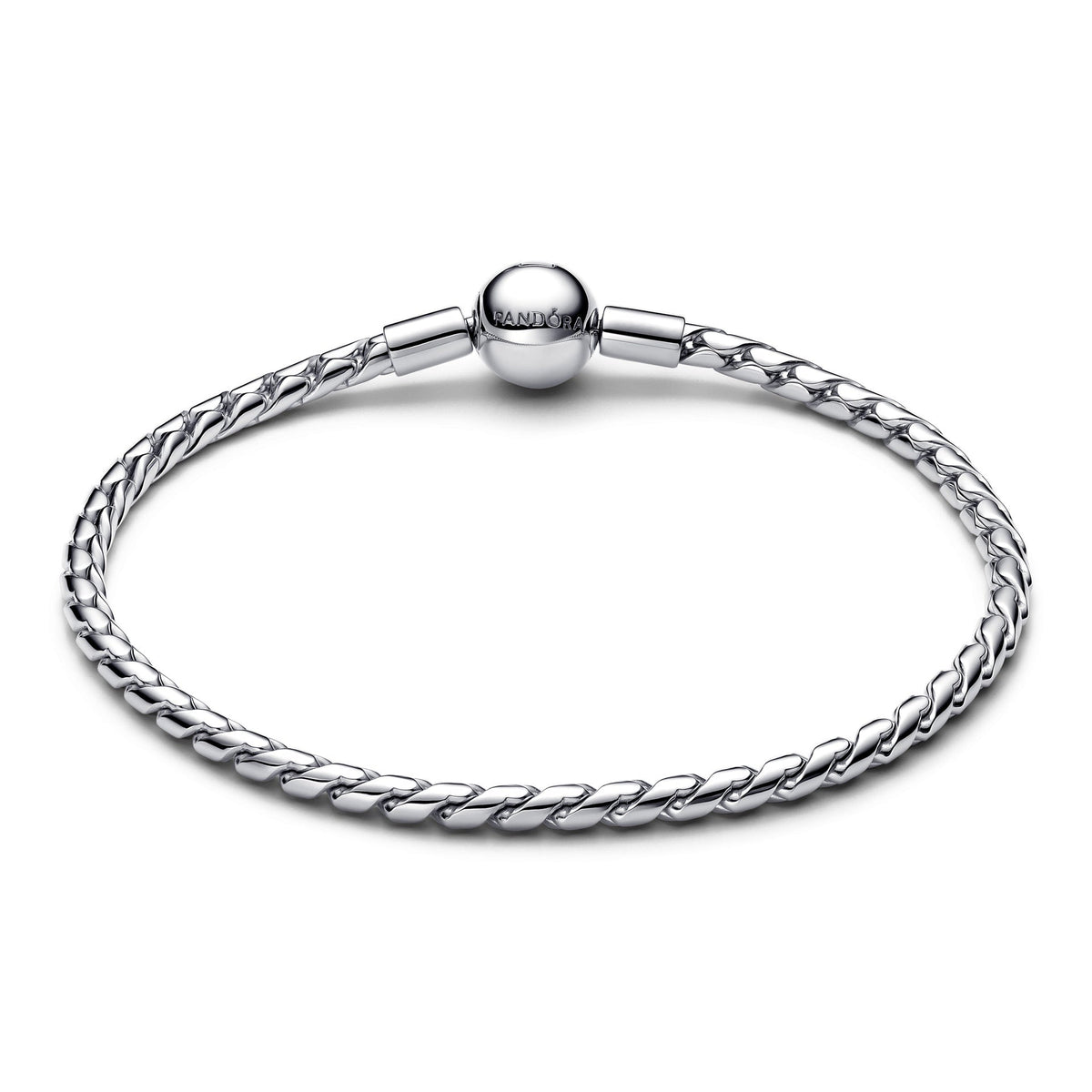 Pandora Round Clasp Wing Chain Bracelet