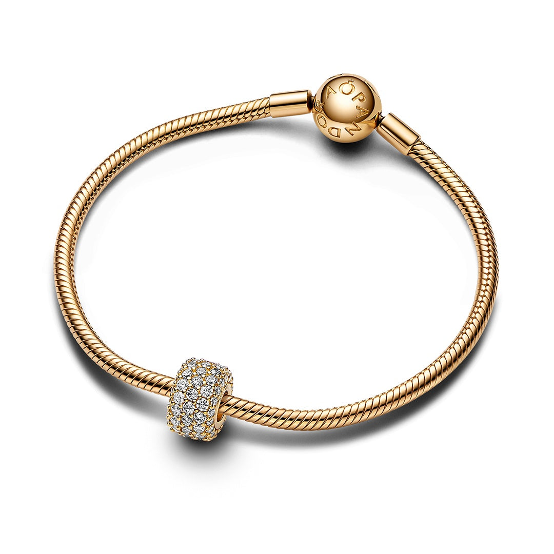 Sparkling Pavé Triple-row Charm